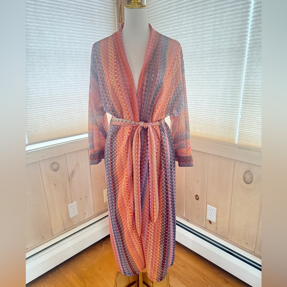 BSL Women’s Orange Kimono one size